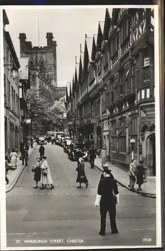 Chester Cheshire St. Werburgh Street / Chester /Cheshire CC