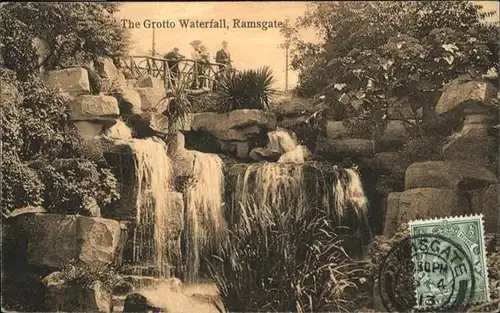 Ramsgate Grotto Waterfall / United Kingdom /