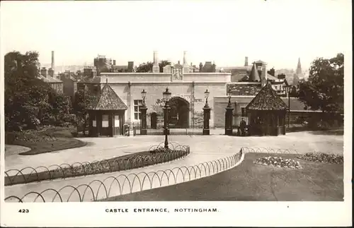 Nottingham Castle Entrance / United Kingdom /