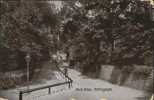 Nottingham Parl Steps / United Kingdom /