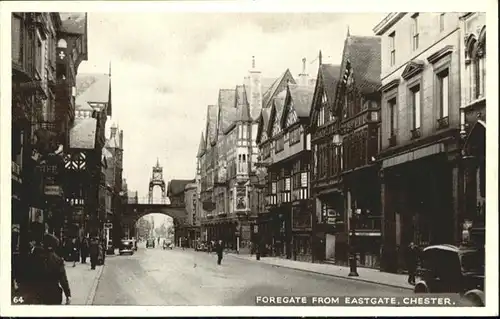 Chester Cheshire Foregate Eastgate  / Chester /Cheshire CC