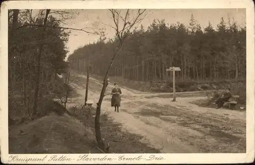 Putten Gelderland Putten Kruispunt Putten Staverden Ermelo Drie x /  /