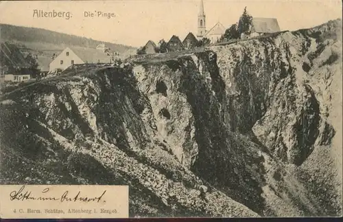 Altenberg Erzgebirge Pinge x