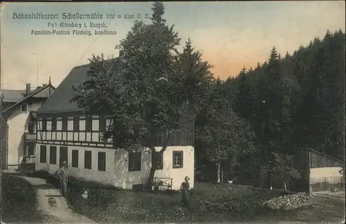 Altenberg Erzgebirge Schellermuehle Pension Flechsig Landhaus x