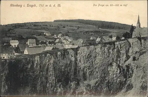 Altenberg Erzgebirge Pinge x