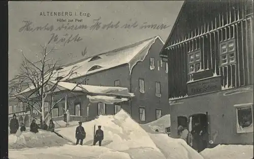 Altenberg Erzgebirge Altenberg Erzgebirge Hotel zur Post x / Geising /Saechsische Schweiz-Osterzgebirge LKR