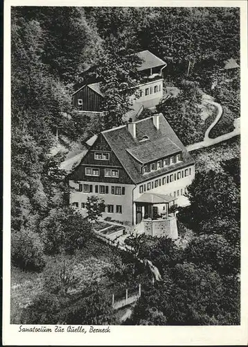 Bad Berneck Sanatorium Zur Quelle