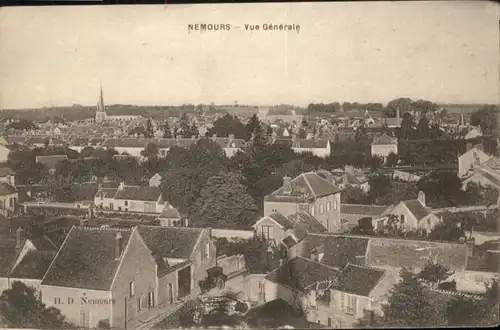 ws72791 Nemours Seine-et-Marne Nemours  * Kategorie. Nemours Alte Ansichtskarten