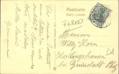 Muelhausen Elsass Mulhouse Alsace Postamt Poste x