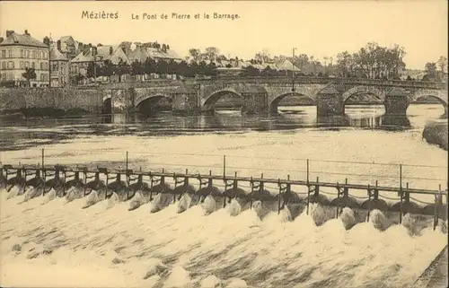 Mezieres Pont de Pierre et le Barrage *
