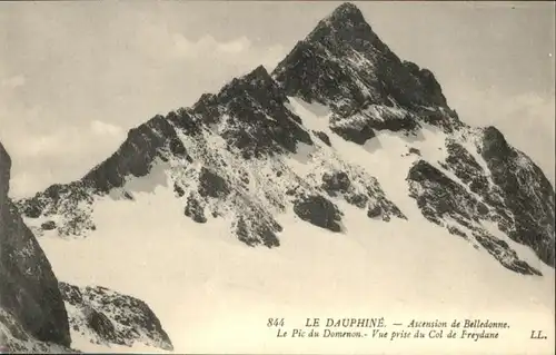 Dauphine Ascension Belledonne Pic Domenon Col Freydane *