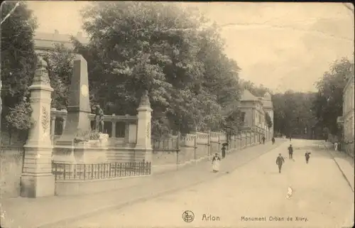 ws79122 Arlon Wallonie Arlon Monument Orban Xivry x Kategorie.  Alte Ansichtskarten