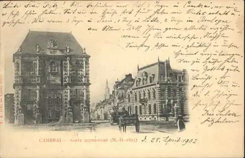 Cambrai Porte Notre-Dame x
