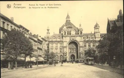 Anvers Avenue De Keyser Gare Centrale *