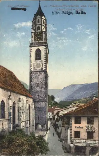 Meran St. Nikolaus-Kirche Turm *