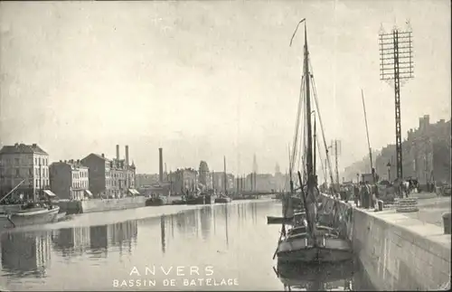 Anvers Bassin Batelage *