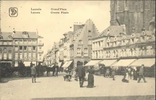 Louvain Leuven Grand Place Groote Plaats x