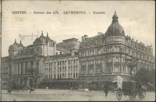 Anvers Antwerpen Avenue Arts Kunstlei *