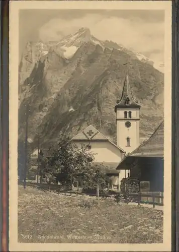 Grindelwald Wetterhorn Kirche  *