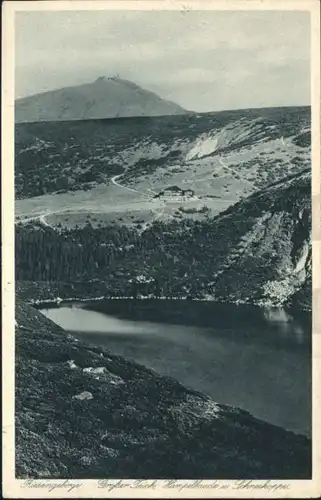 Hampelbaude Riesengebirge Grosser Teich Schneekoppe x