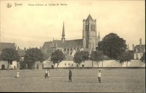 Ypres Plaine Amour Eglise St. Martin *