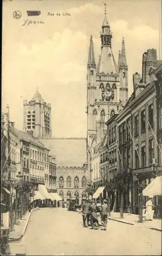 Ypres Ypern Rue Lille *