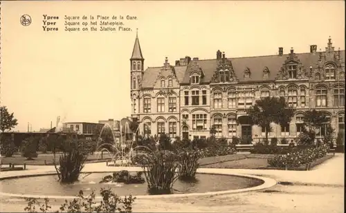 Ypres Yper Square Place Gare Statieplein *