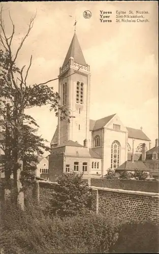 Ypres Yper Eglise St. Nicolas Sint-Niklaaskerk *