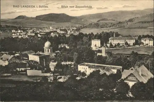Bad Landeck Zeppelinhoeh Schlesien *