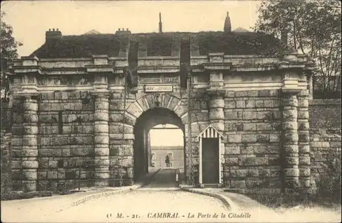 Cambrai Porte Citadelle *