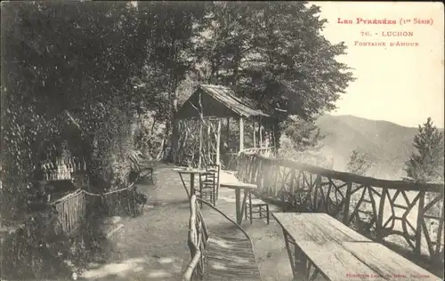 Luchon Haute-Garonne Luchon Pyrenees Fontaine d'Amour *