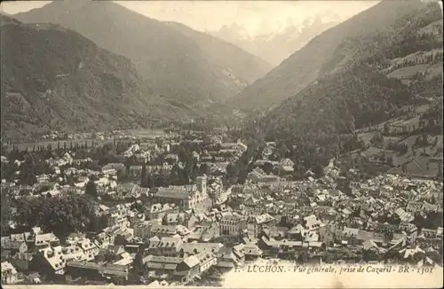 Luchon Haute-Garonne Vue generale prise de Cazaril