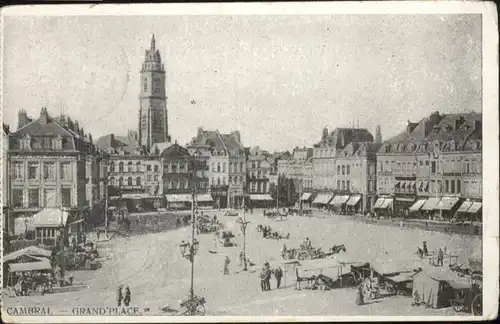 Cambrai Grand Place Marktplatz  x