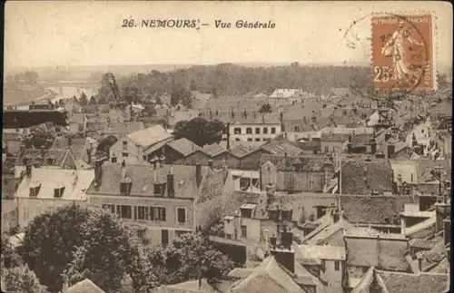 ww67134 Nemours Seine-et-Marne Nemours  x Kategorie. Nemours Alte Ansichtskarten