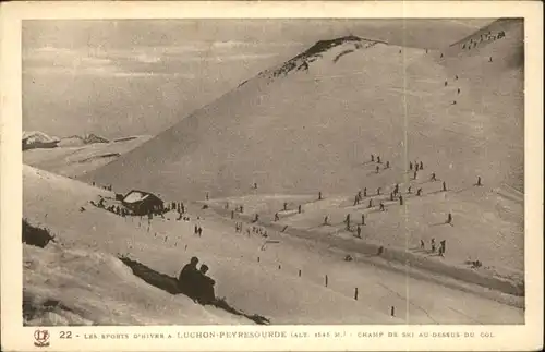 Luchon Haute-Garonne Luchon Peyresourde Champ Ski *