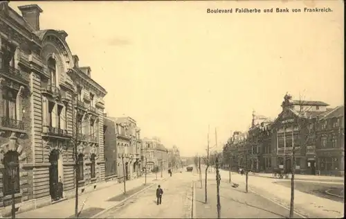 Cambrai [handschriftlich] Boulevard Faidherbe Bank *