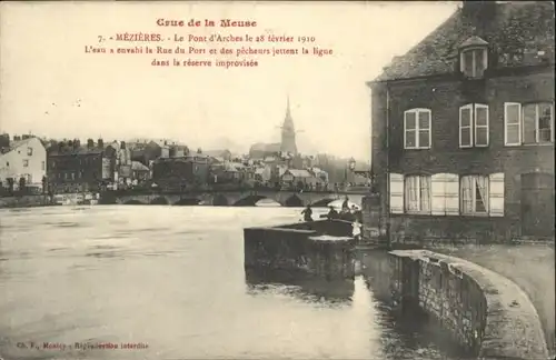 Mezieres Meuse Pont Arches x