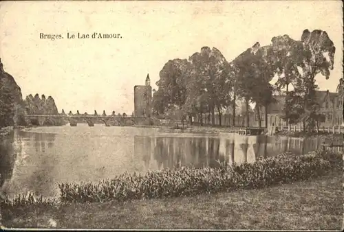 ww72888 Bruges Flandre Bruges Lac d'Amour * Kategorie.  Alte Ansichtskarten