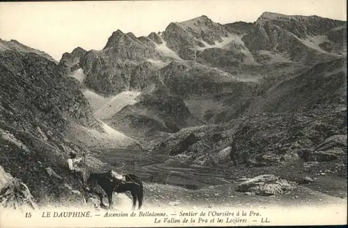 Dauphine Belledonne Pra Vallon Lozieres Esel *