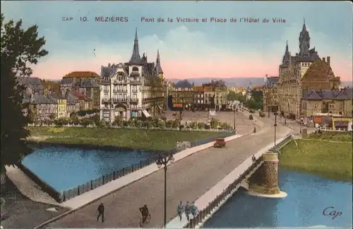 Mezieres Pont Victoire Place Hotel de Ville *