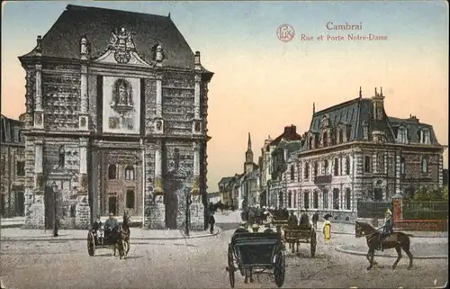Cambrai Rue Porte Notre-Dame x
