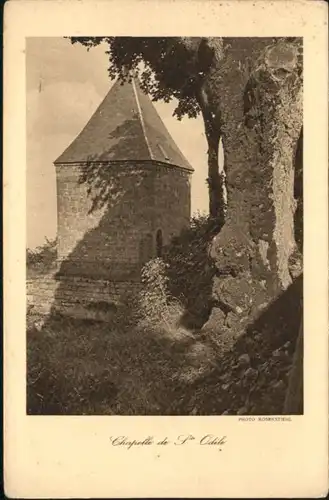 ww80057 Mont-Ste-Odile Mont-Sainte-Odile  Mont-Sainte-Odile Chapelle de St. Odile * Kategorie. Rhinau Alte Ansichtskarten