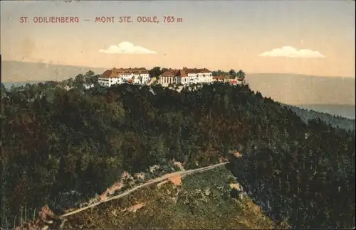 ww80129 Mont-Ste-Odile Mont-Sainte-Odile  Mont-Sainte-Odile St. Odilienberg x Kategorie. Rhinau Alte Ansichtskarten