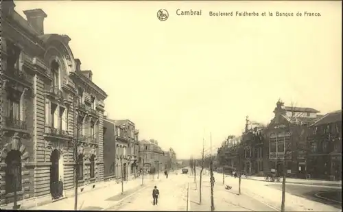 Cambrai Boulevard Faidherbe Banque France *
