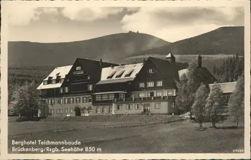 Brueckenberg Riesengebirge Hotel Teichmannsbaude *