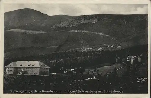 Brueckenberg Riesengebirge Haus Brandenburg Schneekoppe Riesengebirge *