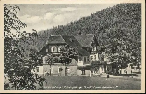 Brueckenberg Riesengebirge Brodt-Baude *