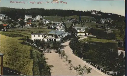 Brueckenberg Riesengebirge Kirche Wang x