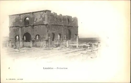 Lambese Pretorium *