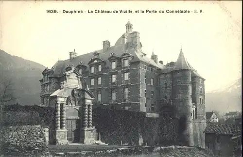 Dauphine Chateau Vizille Porte Connetable *